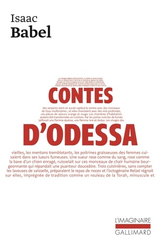 Isaac Babel - Contes d'Odessa.