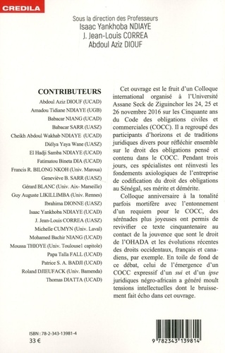 Code des Obligations civiles et commerciales du Sénégal (C.O.C.C) : cinquante ans après. Volume 2