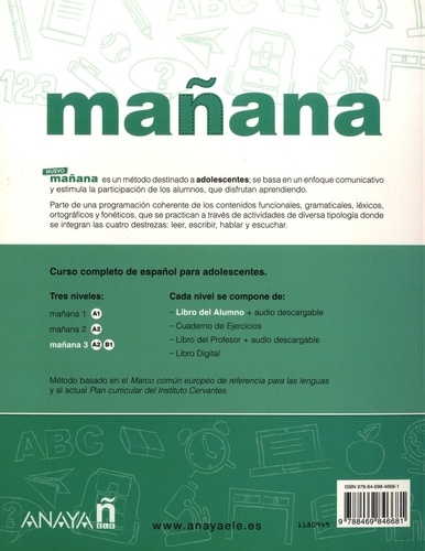 Nuevo mañana 3 Español Lengua Extranjera. Libro del alumno A2/B1 3e édition