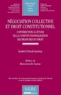 Négociation collective et droit constitutionnel