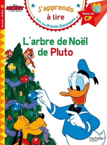 L'arbre de Noël de Pluto. Début de CP, Niveau 1