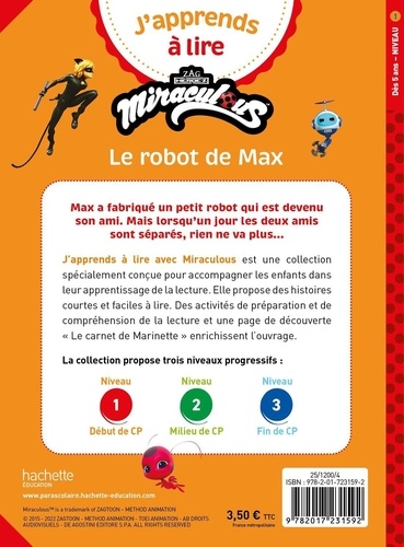 Le Robot de Max. Début de CP