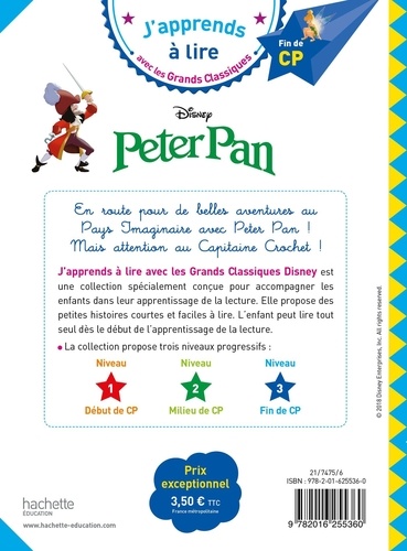 Peter Pan. Fin de CP