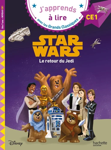 Couverture de Le retour du jedi : Star Wars - j'apprends à lire avec les Grands Classiques