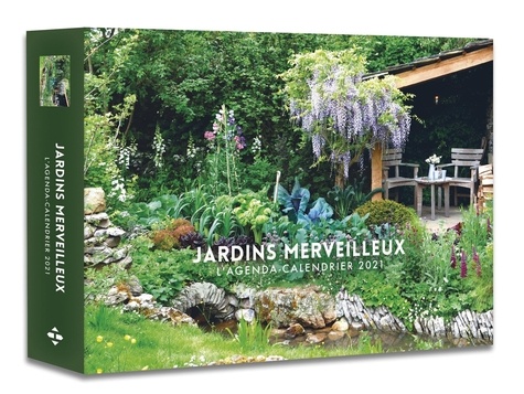 L'agenda-calendrier Jardins merveilleux  Edition 2021