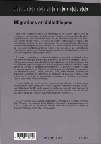 Migrations et bibliothèques