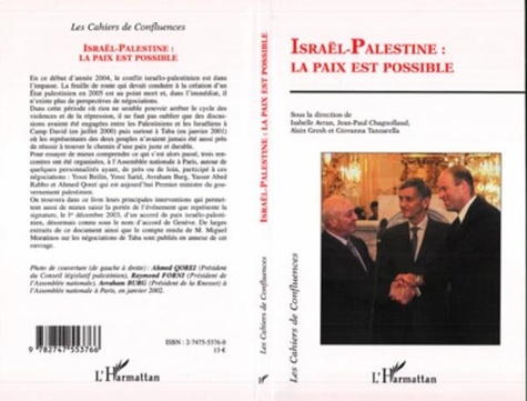 Isabelle Avran - Israël-Palestine : la paix est possible.