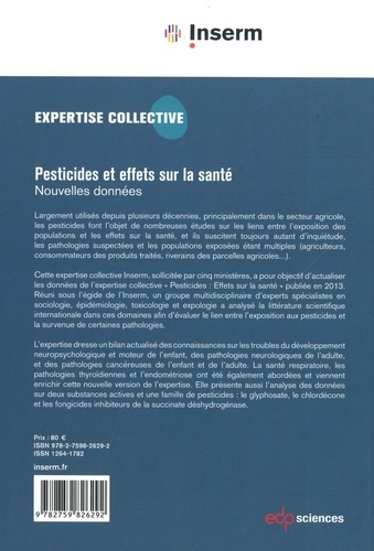 Pesticides et effets sur la santé. Nouvelles données