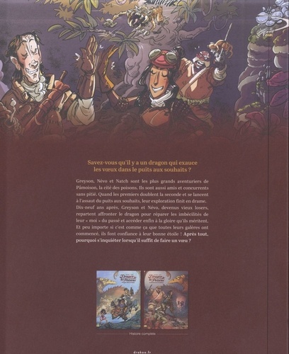 Dragon & poisons Histoire complète Pack en 2 volumes : Tome 1 : Greyson, Névo et Natch ; Tome 2 : Le Bedonnant et le Balafré