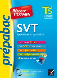 Sciences de la vie et de la terre Tle S spécifique et spécialité