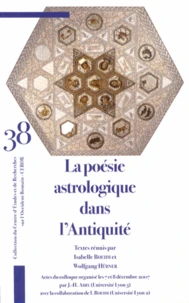 La poésie astrologique dans l'Antiquité