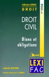 Isabelle Buflier - Droit civil - Biens et obligations.