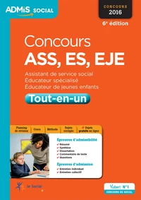 Concours ASS, ES, EJE Tout-en-un