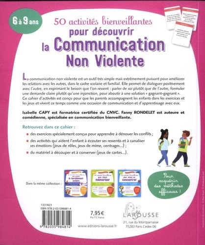 50 activités bienveillantes pour apprendre la communication non violente