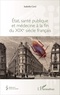 Isabelle Cavé - Etat, santé publique et médecine à la fin du XIXe siècle français.