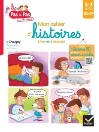 Isabelle Chevigny - Mon cahier de lecture Téo et Nina avec histoires audio associées GS-CP - Je lis pas à pas.