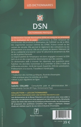 DSN Déclaration Sociale Nominative. Dictionnaire pratique  Edition 2024
