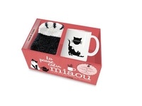 Isabelle Collin - Coffret La pause câlin miaou - Avec 1 mug pour boissons chaudes et 1 paire de chaussettes toutes douces.