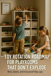 Toy Rotation Roadmap for Playrooms That Don't Explode