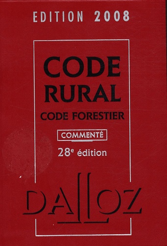 Isabelle Couturier - Code rural Code forestier - Commenté.