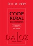 Isabelle Couturier - Code rural - Code forestier.