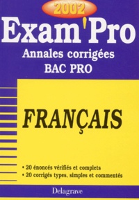 Français Bac Pro. Annales corrigées 2002.pdf