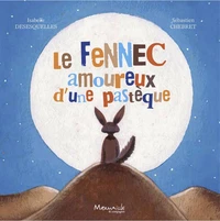 Le fennec amoureux d'une pastèque