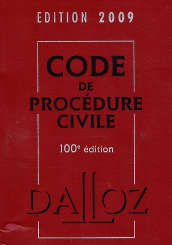 Isabelle Després - Code de procédure civile 2009.
