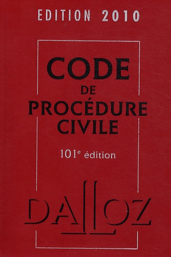 Isabelle Després - Code de procédure civile 2010.