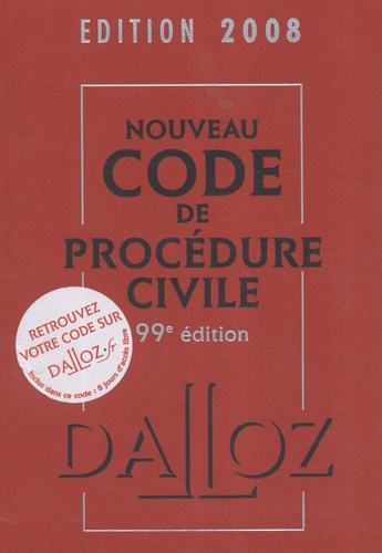 Isabelle Després et Pascale Guiomard - Nouveau code de procédure civile 2008.