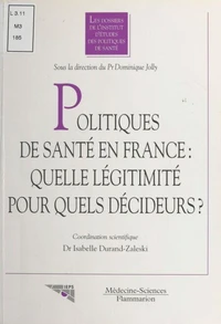 Politiques de santé en France