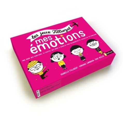 Isabelle Filliozat et Virginie Limousin - Le jeu des émotions - Une roue des émotions, 14 cartes, des bons à remplir pour reconnaître et accueillir tes émotions.