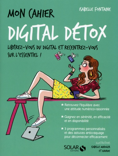Isabelle Fontaine - Mon cahier digital détox.