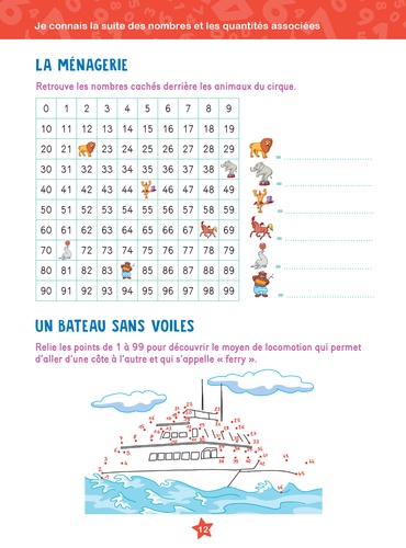Mon année en jeux Français Maths CP-CE1  Edition 2022