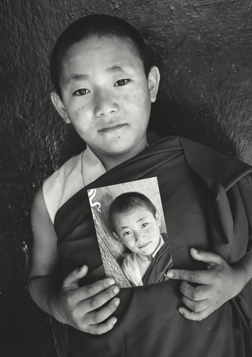 Enfants moines. Rencontres dans l'Himalaya