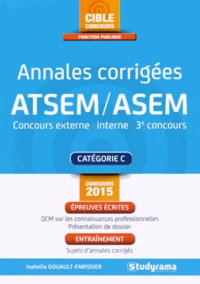 Annales corrigées ATSEM/ASEM