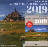 Isabelle Gruca - Calendrier langue et culture françaises - Un défi quotidien avec un livret des réponses.