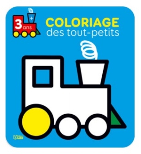 Isabelle Jacqué - Coloriage des tout-petits (train).