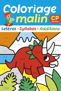 Isabelle Jacqué - Mon coloriage malin CP - Lettres, syllabes, additions.