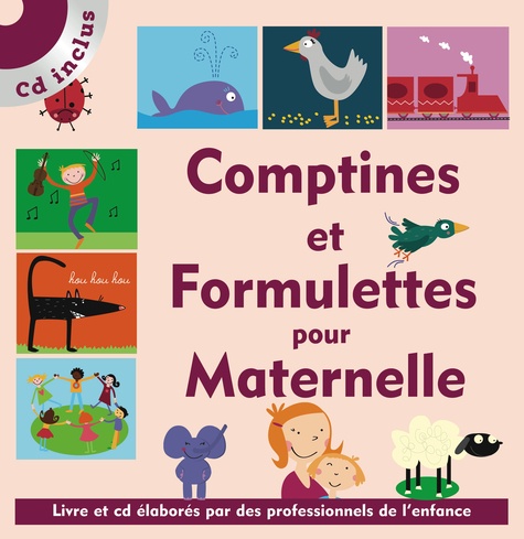 Isabelle Jacquet - Comptines et formulettes pour Maternelle. 1 CD audio