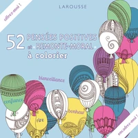 52 pensées positives et "remonte-moral" à colorier