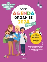 Isabelle Jeuge-Maynart et Ghislaine Stora - Mon agenda organisé poche - De septembre 2023 à décembre 2024.