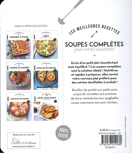 Soupes complètes pour soirées douillettes