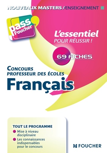 Isabelle Lebrat et Eric Tisserand - Pass'Foucher - Français - Concours professeur des écoles - Nº82.