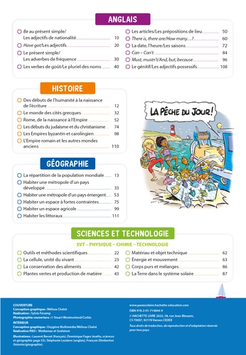 Passeport Toutes les matières de la 6e à la 5e