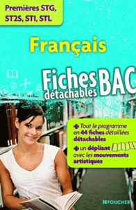 Français, Premières STG, ST2S, STI, STL