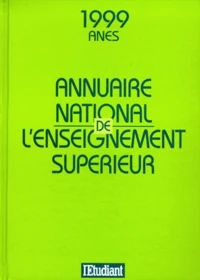 Annuaire National De L'Enseignement Superieur 1999