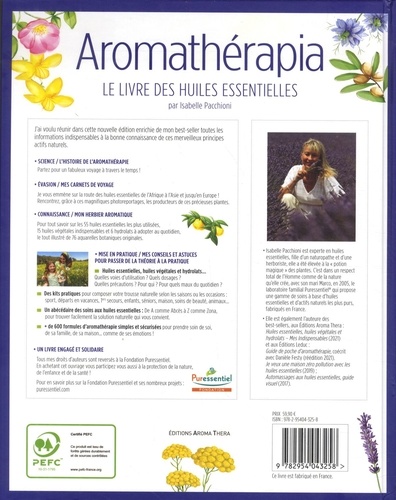 Aromathérapia. Le livre des huiles essentielles  Edition de luxe