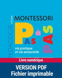 Vie pratique et vie sensorielle 2-6 ans