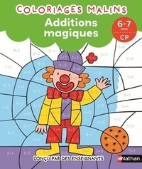 Isabelle Petit-Jean et Rémi Picard - Coloriages malins Additions magiques CP.